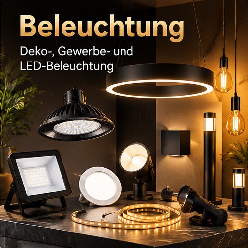 Beleuchtung: LED-Strahler, Pendelleuchten